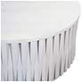 3_Hatteras 40" Woven Coffee Table - Whitewash more views