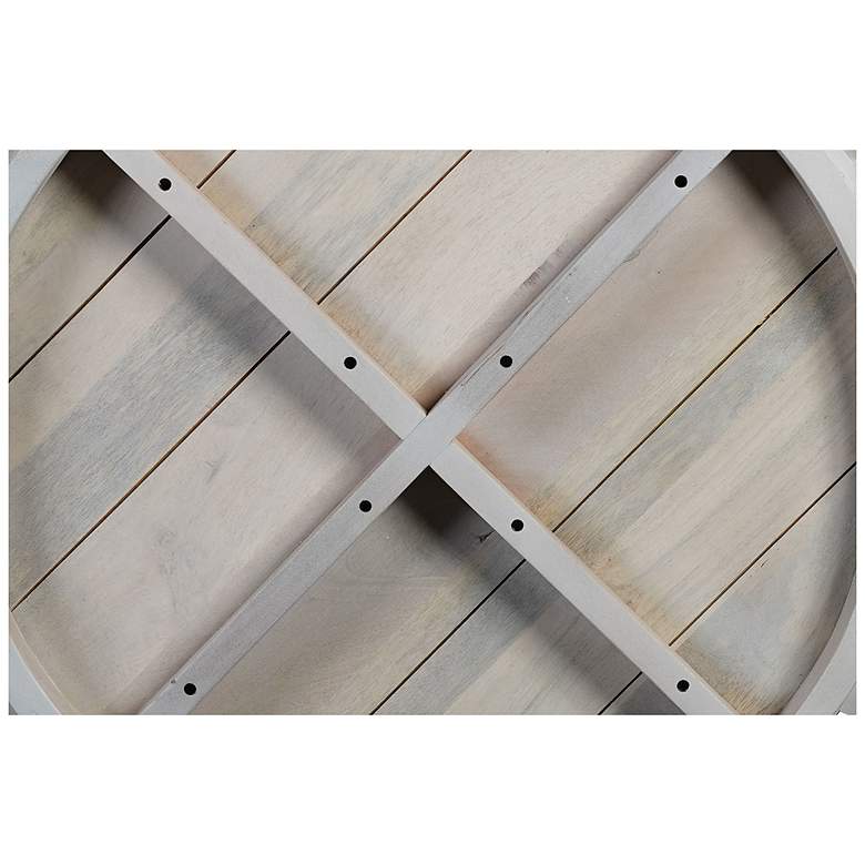Image 6 Hatteras Woven Coffee Table - Whitewash more views