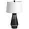 Haumea Black and Ivory Table Lamp