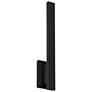 5_Haus 21" High Matte Black Metal LED Wall Sconce more views