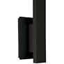 6_Haus 21" High Matte Black Metal LED Wall Sconce more views