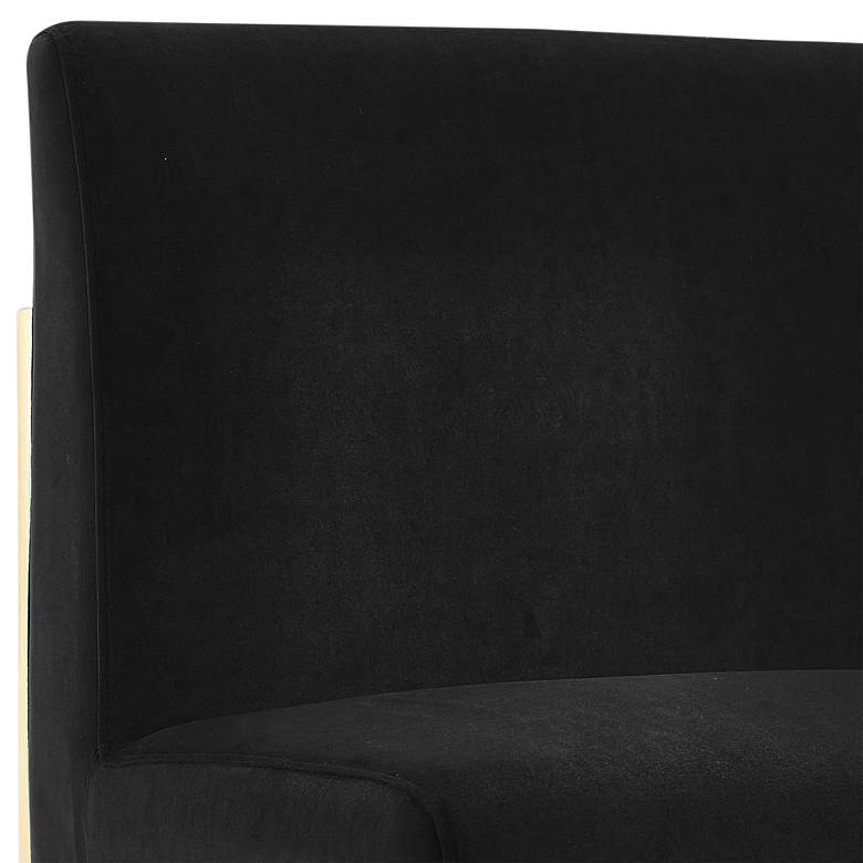 Image 3 Haute Black Velvet Dining Chair more views