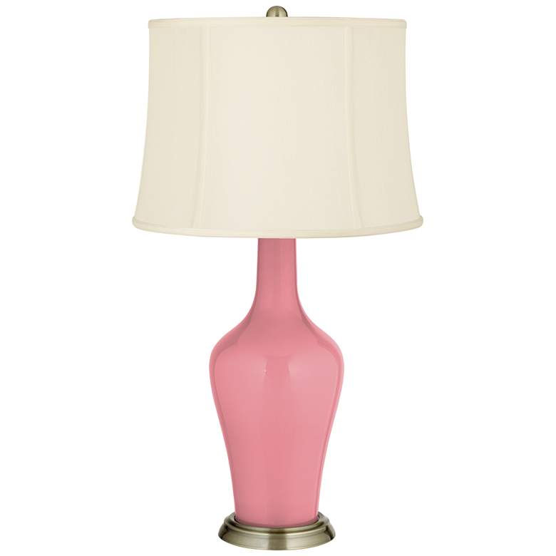 Image 2 Haute Pink Anya Table Lamp with Dimmer