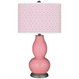 Image1 of Haute Pink Diamonds Double Gourd Table Lamp