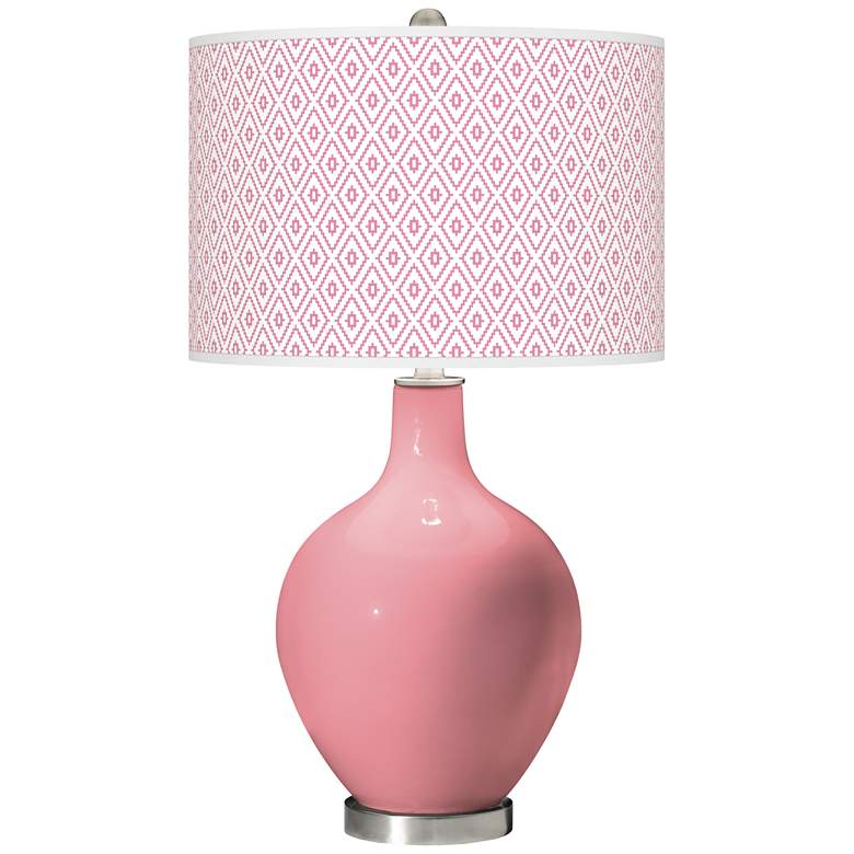 Image 1 Haute Pink Diamonds Ovo Table Lamp