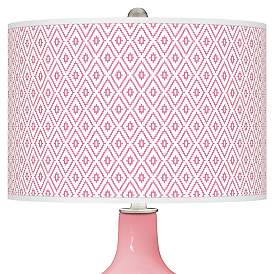 Image2 of Haute Pink Diamonds Ovo Table Lamp more views