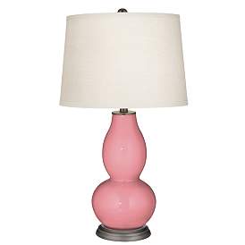 Image2 of Haute Pink Double Gourd Table Lamp