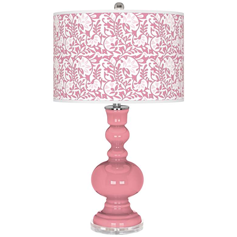 Image 1 Haute Pink Gardenia Apothecary Table Lamp