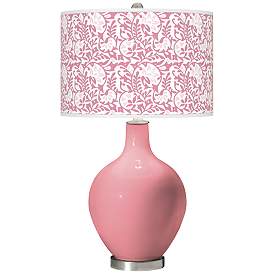 Image1 of Haute Pink Gardenia Ovo Table Lamp