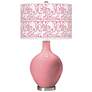 Haute Pink Gardenia Ovo Table Lamp