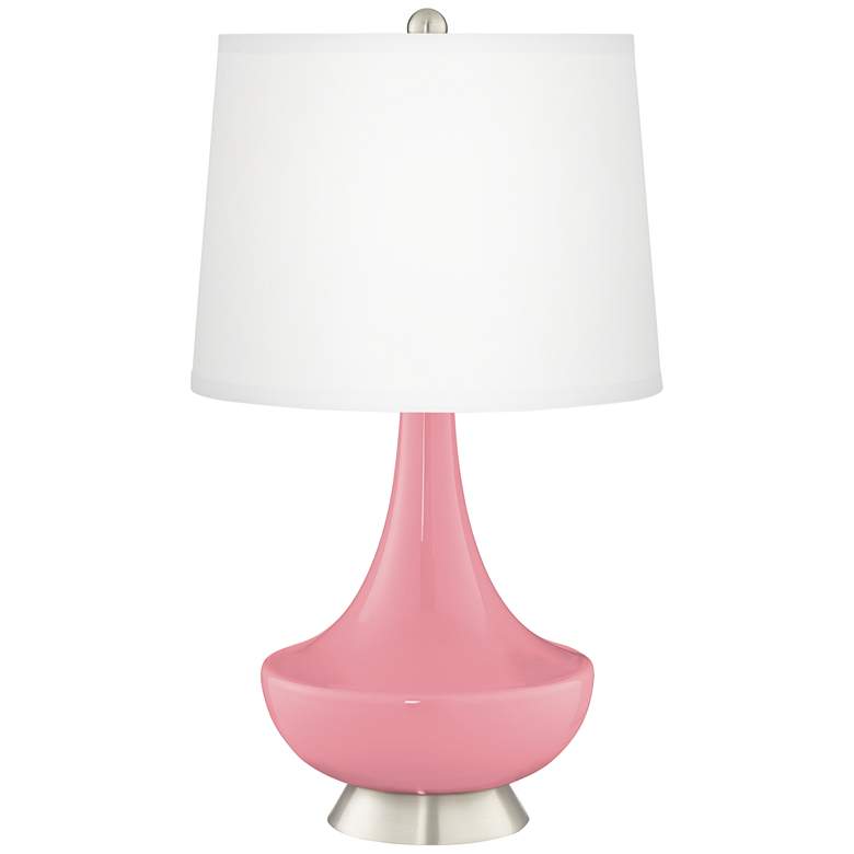 Image 2 Haute Pink Gillan Glass Table Lamp