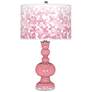 Haute Pink Mosaic Giclee Apothecary Table Lamp
