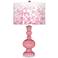 Haute Pink Mosaic Giclee Apothecary Table Lamp