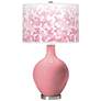 Haute Pink Mosaic Giclee Ovo Table Lamp