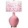 Haute Pink Mosaic Giclee Ovo Table Lamp