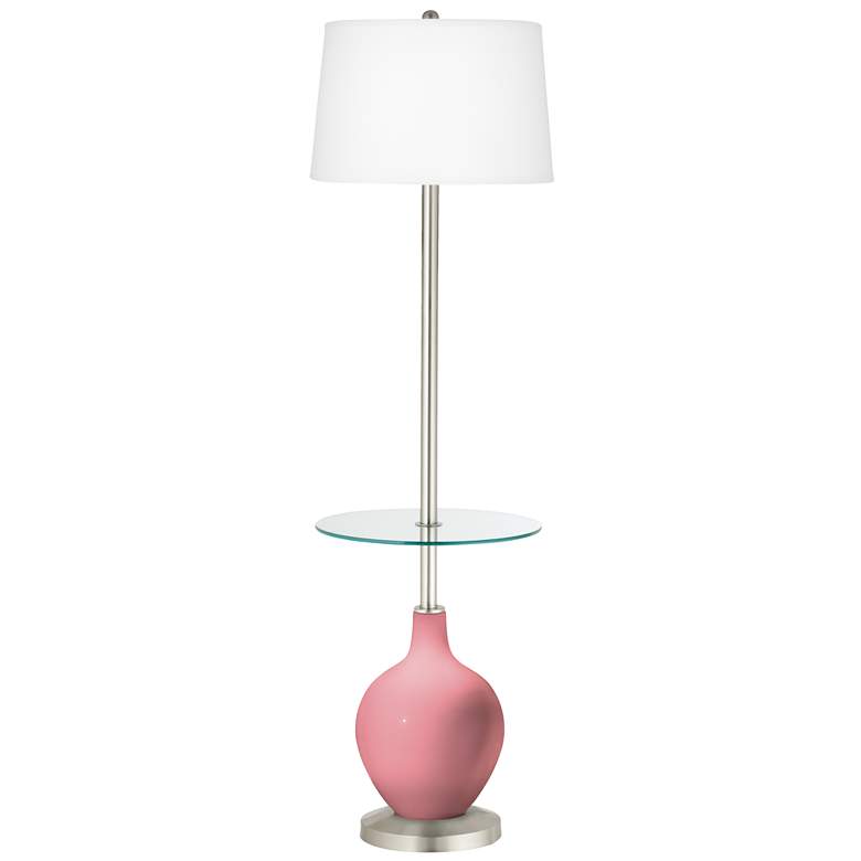 Image 1 Haute Pink Ovo Tray Table Floor Lamp