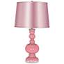 Haute Pink - Satin Pale Pink Shade Apothecary Table Lamp