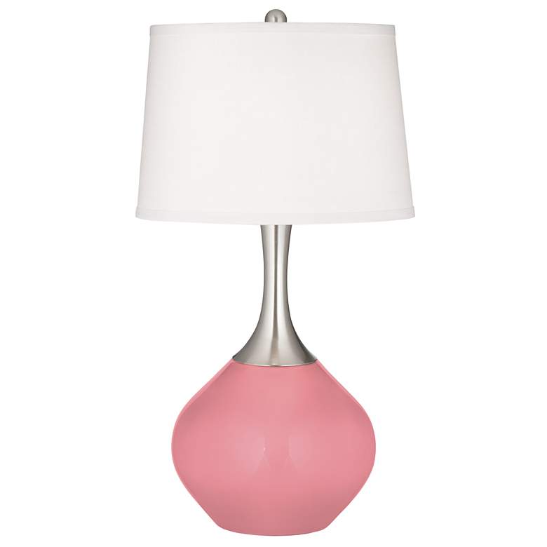 Image 2 Haute Pink Spencer Table Lamp with Dimmer