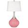 Haute Pink Spencer Table Lamp with Dimmer