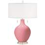 Haute Pink Toby Table Lamp with Dimmer