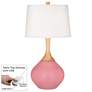 Haute Pink Wexler Table Lamp with Dimmer