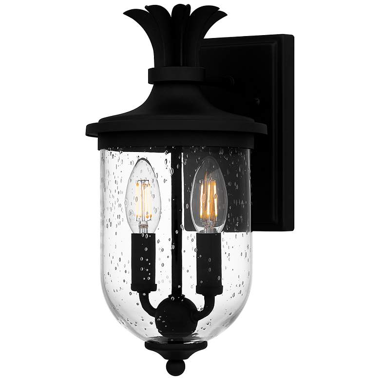 Image 2 Havana 2-Light Earth Black Outdoor Wall Lantern