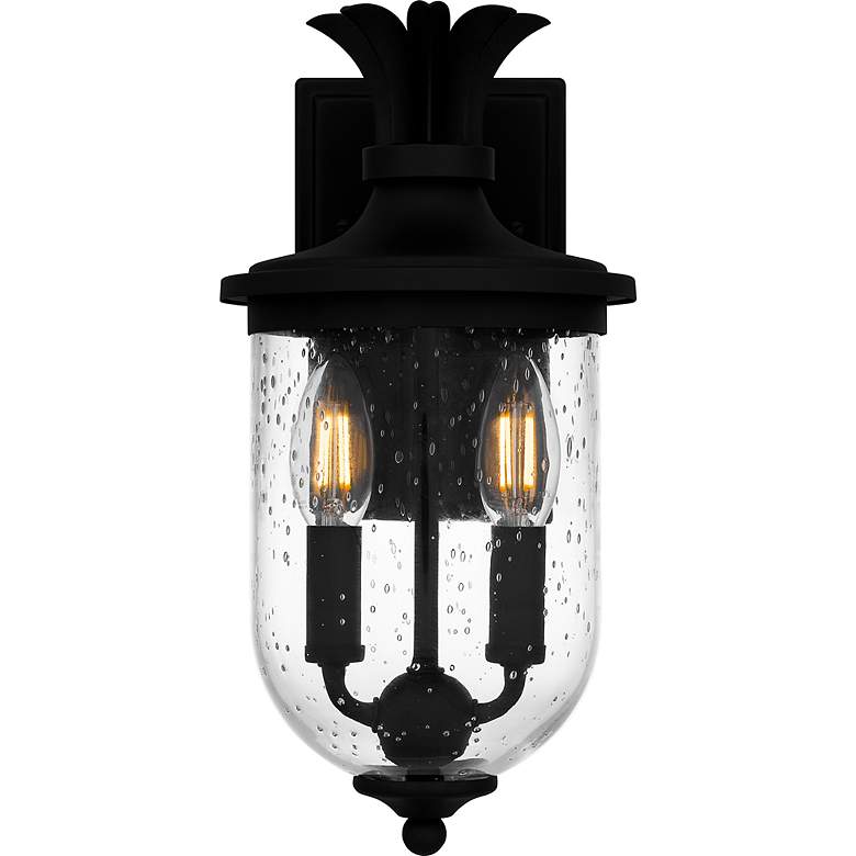 Image 5 Havana 2-Light Earth Black Outdoor Wall Lantern more views