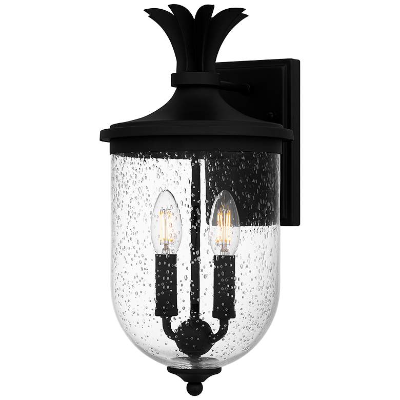 Image 2 Havana 2-Light Earth Black Outdoor Wall Lantern