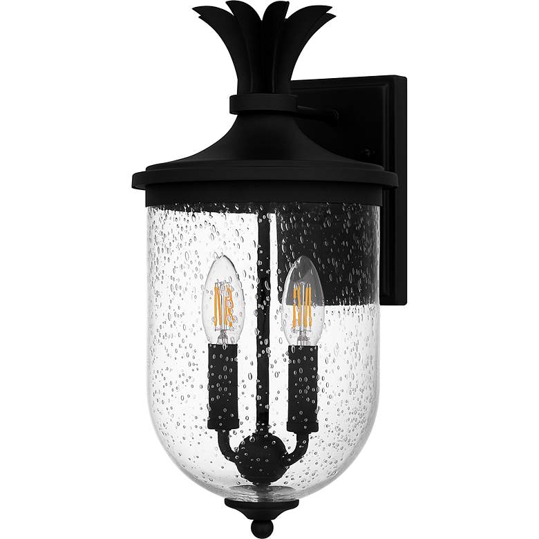 Image 4 Havana 2-Light Earth Black Outdoor Wall Lantern more views