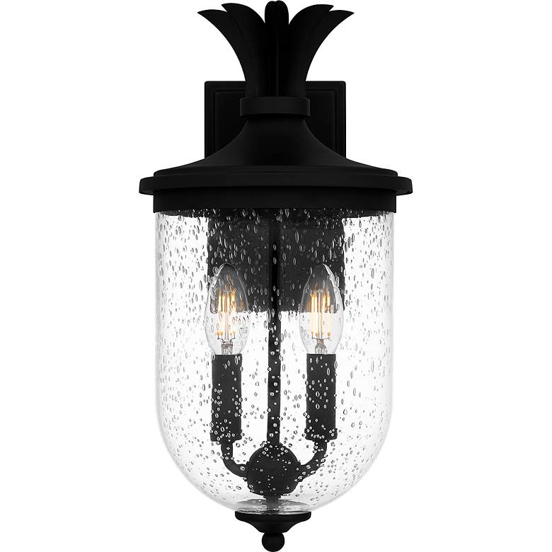 Image 5 Havana 2-Light Earth Black Outdoor Wall Lantern more views