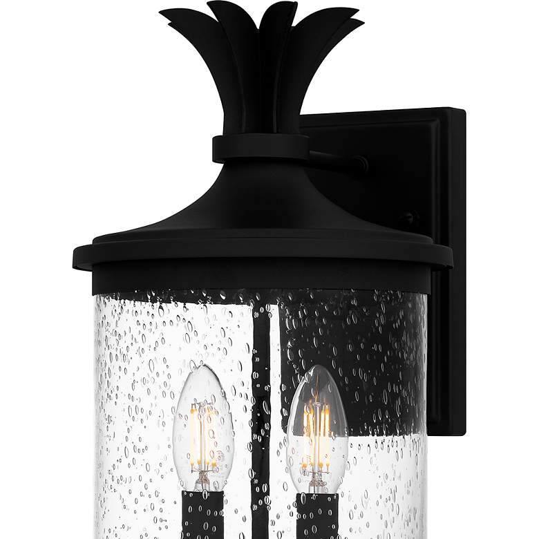 Image 7 Havana 2-Light Earth Black Outdoor Wall Lantern more views