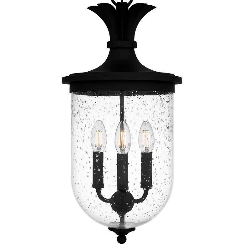 Image 5 Havana 3-Light Earth Black Outdoor Hanging Lantern more views