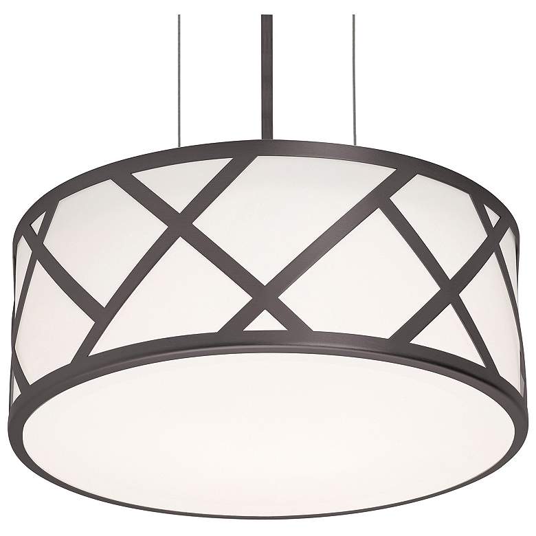 Image 1 Haven 12.625" Wide Black Pendant