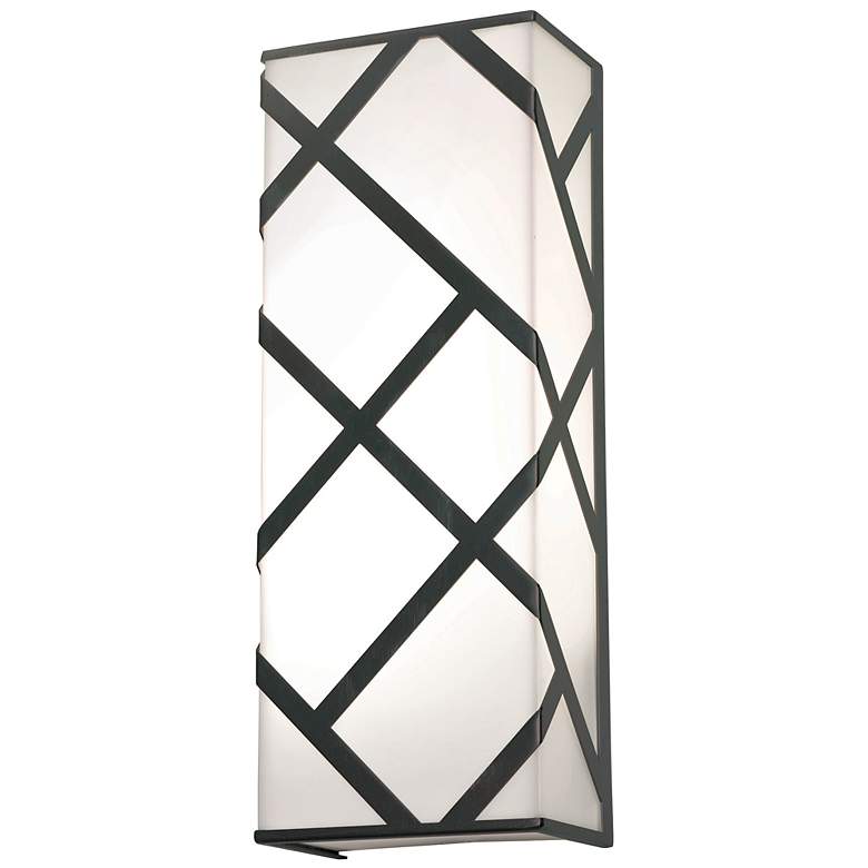 Image 1 Haven 12.75-in LED Sconce - 17W 120-277V - Black