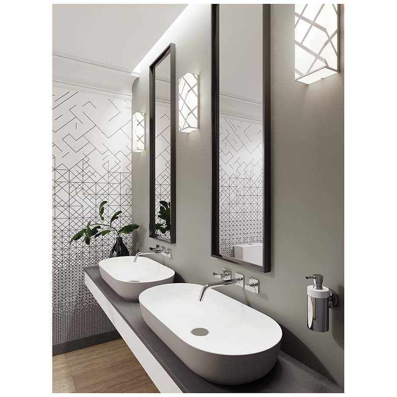 Image 2 Haven 12.75-in LED Sconce - 17W 120-277V - Satin Nickel more views