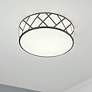 Thumbnail1 of Haven 13" Flush Mount - Black Finish