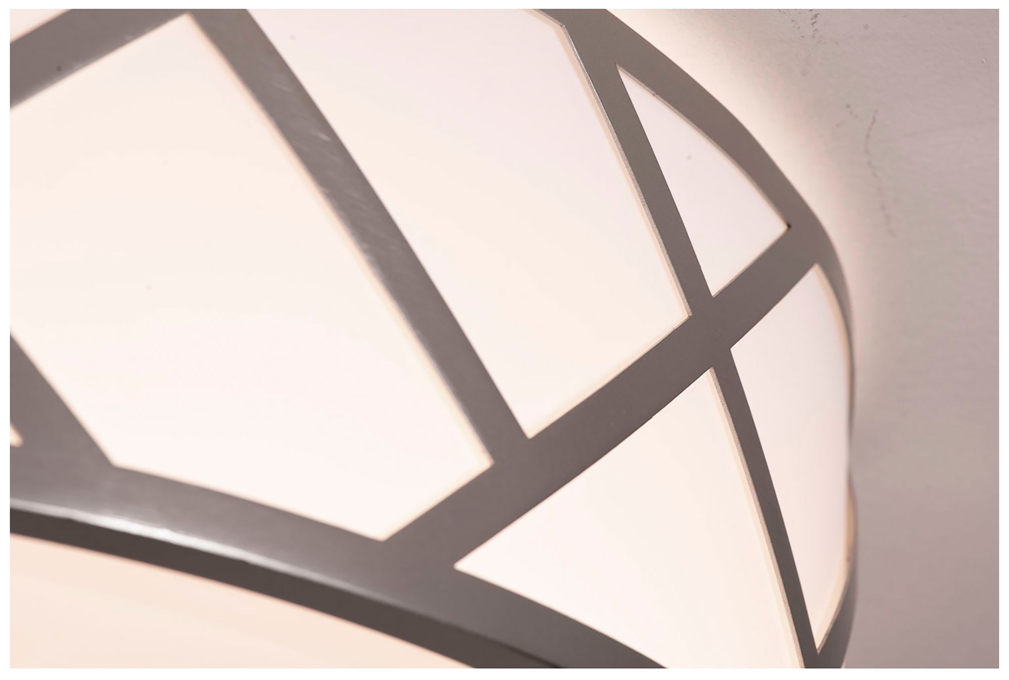 Image 4 Haven 13" LED Flushmount - 18W 120-277V - Satin Nickel more views