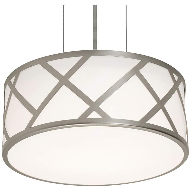 Image 1 Haven 13" Pendant - Satin Nickel Finish
