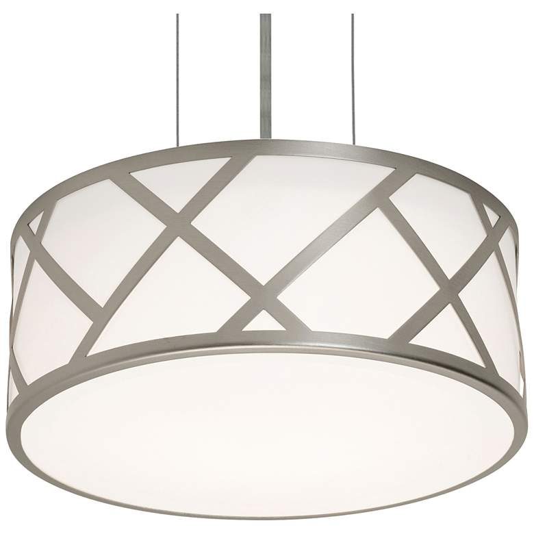 Image 1 Haven 13 inch Pendant - Satin Nickel Finish