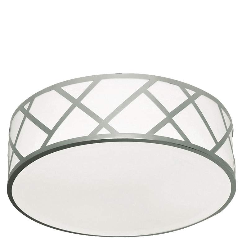 Image 1 Haven 17" LED Pendant - 30W 120-277V - Satin Nickel