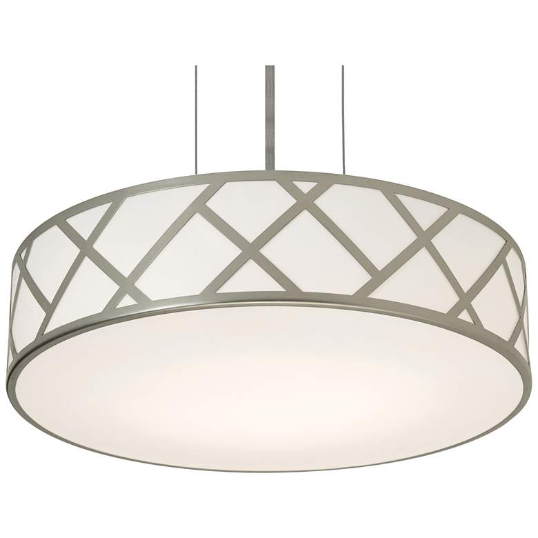 Image 1 Haven 17" Pendant - Satin Nickel Finish