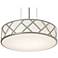 Haven 17" Pendant - Satin Nickel Finish