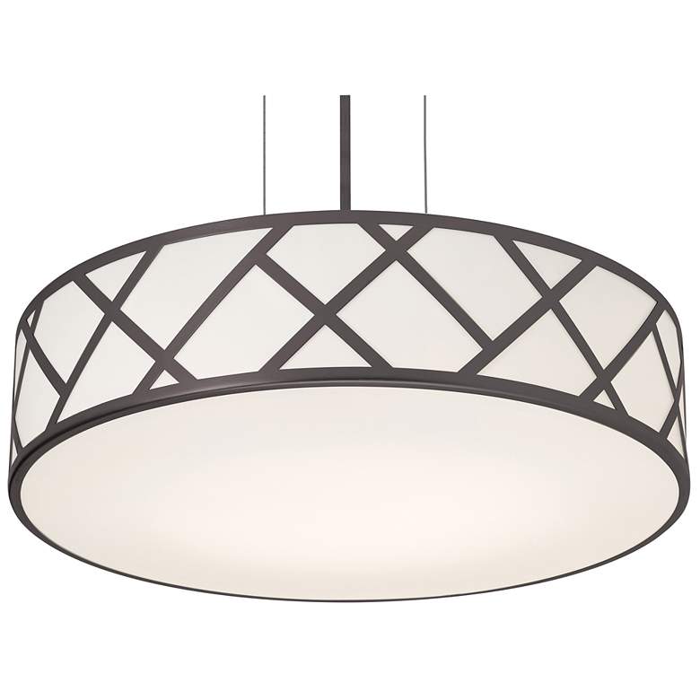 Image 1 Haven 21" Wide Black Pendant