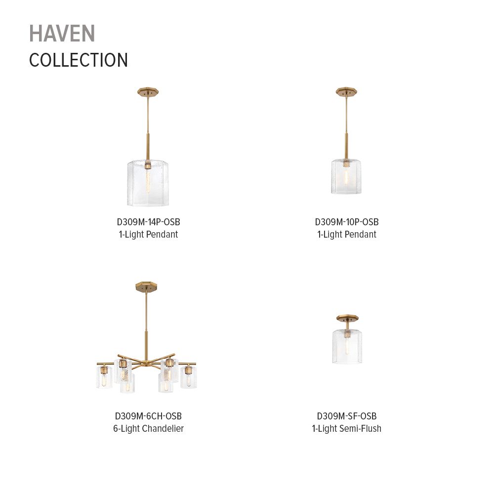 Haven 6-Light Matte Black Transitional Shaded Chandelier for Entryways