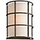 Haven 8" Wide Liberty Rust Wall Sconce