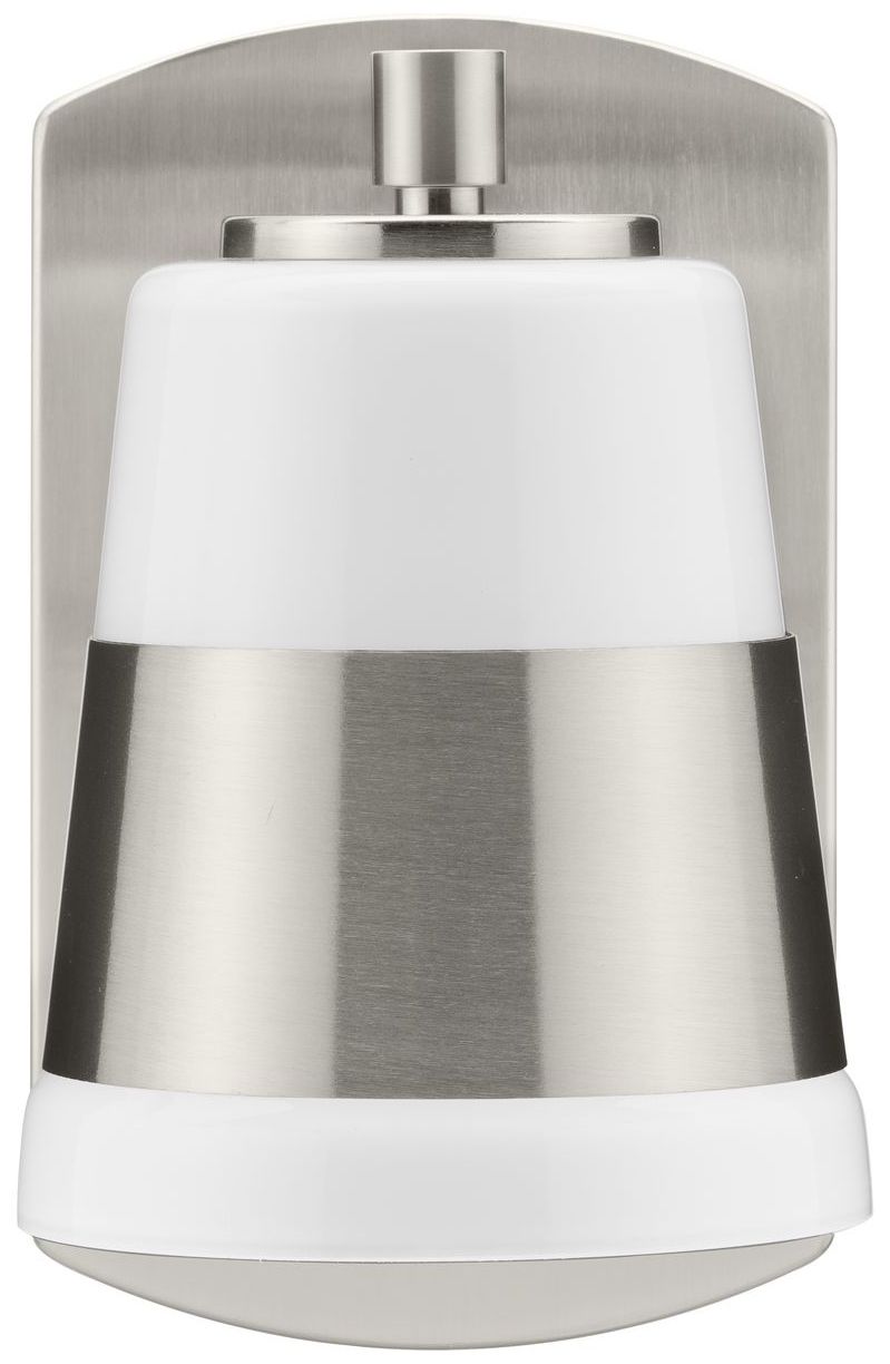 Image 5 Haven Collection One-Light Opal Glass Luxe Industrial Bath Light more views