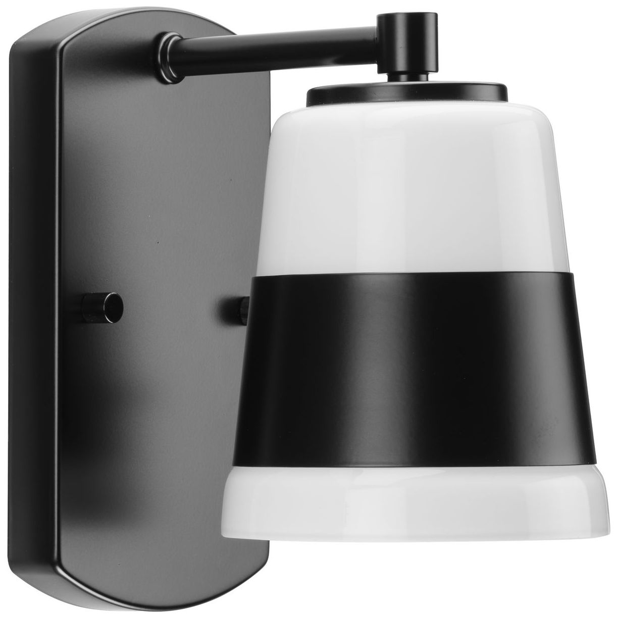 Image 3 Haven Collection One-Light Opal Glass Luxe Industrial Bath Light more views