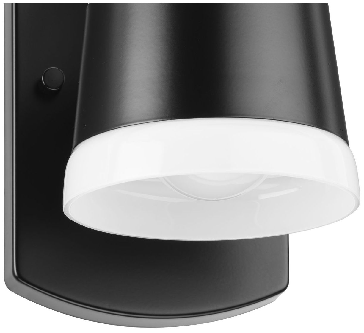Image 6 Haven Collection One-Light Opal Glass Luxe Industrial Bath Light more views