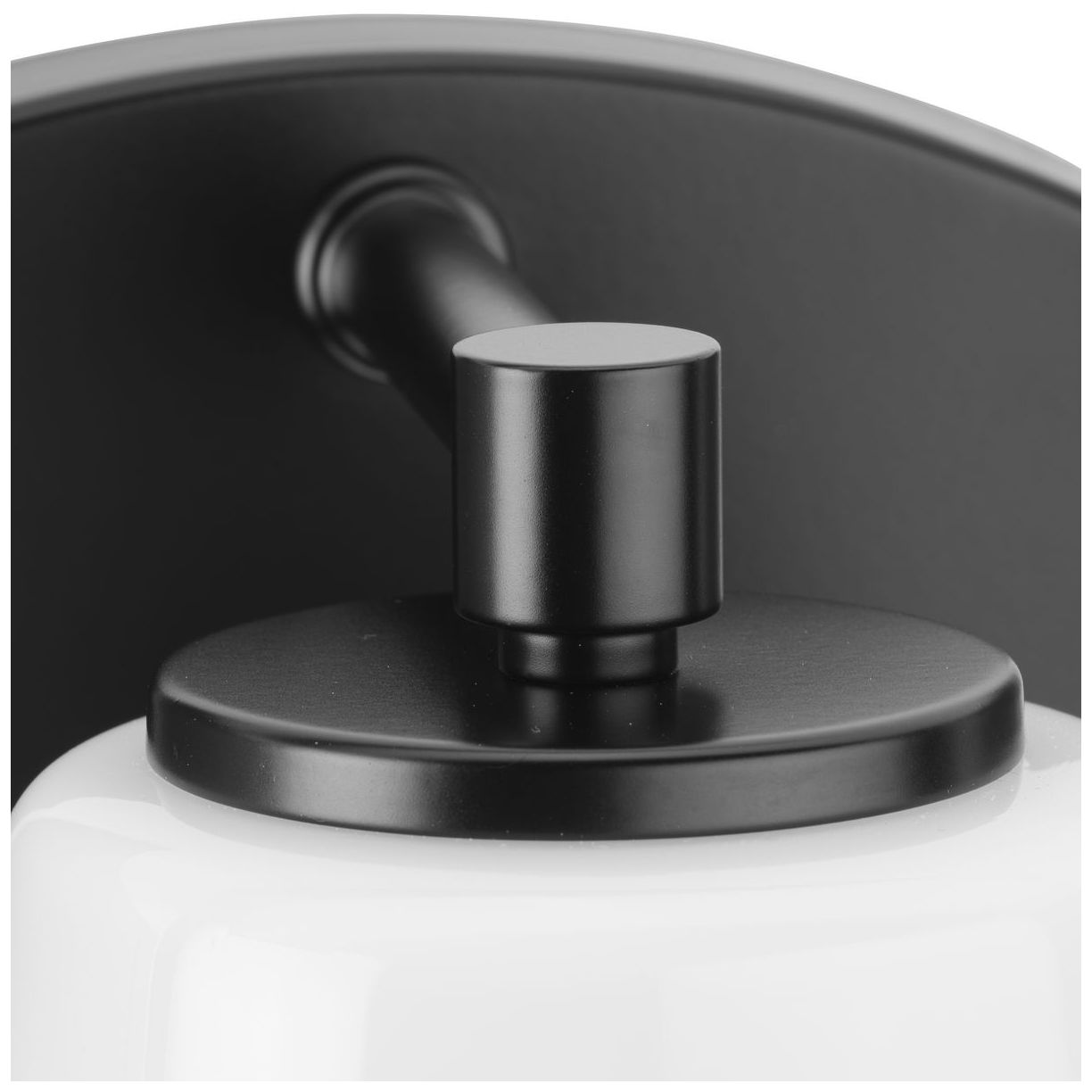 Image 7 Haven Collection One-Light Opal Glass Luxe Industrial Bath Light more views