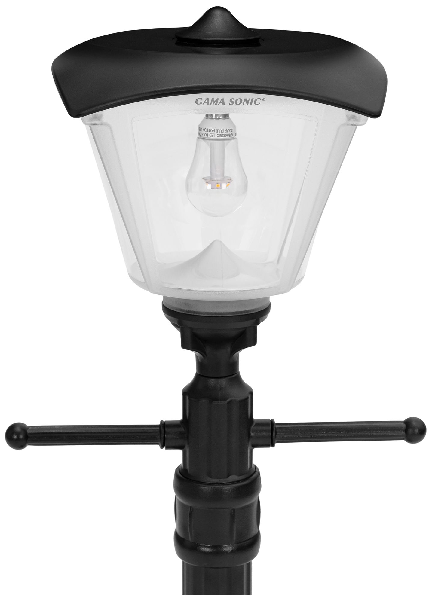 Image 4 Haven Solar Lamp Post with EZ-Anchor Base - Black more views